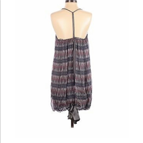 🖤Development By Erica Davies Patterned Silk Dress - Picture 4 of 12